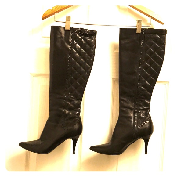 burberry high heel boots